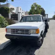 1989 Ford F-350 White