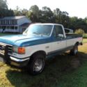 1989 Ford F150 XLT Lariat 4 Wheel Drive Manual Transmission