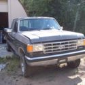 1989 Ford F250 Extended Cab 4WD Pickup