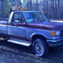 1989 ford f250 xlt lariat 5.8l 4wd 5spd yard truck or repair