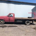 1989 FORD F350 STAKE BODY TRUCK