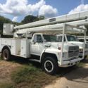 1989 Ford F700 Pickup White RWD Manual