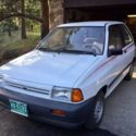 1989 Ford Festiva L 3 Door Hatch back. Great condition 5565 Original Miles