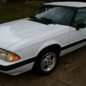 1989 FORD MUSTANG CONVERTIBLE 78000 LOW MILES GARAGE STORED FUEL EFFICIENT