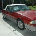 1989 Ford Mustang GT 25th Anniv. Convertible ONE OWNER
