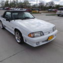 1989 Ford Mustang GT White Convertible 2-Door 5.0L Pristine Condition