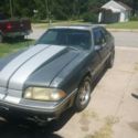 1989 Ford Mustang Hatchback Grey RWD Manual GT