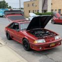 1989 Ford Mustang Hatchback Red RWD Manual GT