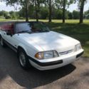 1989 Ford Mustang LX 5.0 Foxbody Convertible 50K original paint/interior MINT