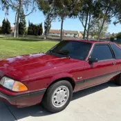 1989 Ford Mustang LX 5.0 Sunroof Time Capsule Original 75k Low Mileage No Reserv