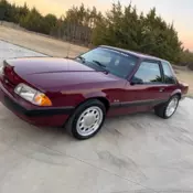 1989 FORD MUSTANG LX 5.0L 5 SPEED 37,600 ORIGINAL MILES