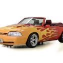 1989 Ford Mustang LX  91683 Miles Red with Flames Convertible 347ci Stroker w/ V