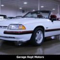 1989 Ford Mustang LX Convertible Oxford White Convertible 5.0L V8 57985 Miles