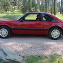 1989 Ford Mustang LX Hatchback 5.0 and AOD Automatic Only 40,820 Original Miles!