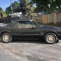 1989 Ford Mustang LX Sport 138,227 Miles Black Convertible 8 Cylinder Engine 5.0