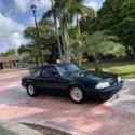 1989 Ford Mustang Sedan Green RWD Manual LX