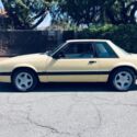 1989 Ford Mustang Sedan Yellow RWD Manual LX