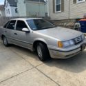 1989 Ford Taurus Sedan Grey FWD Manual SHO