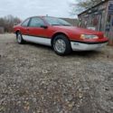1989 Ford Thunderbird Sedan Red RWD Automatic