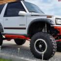 1989 Geo Tracker Trial Tough SAS Toyota running gear. Suzuki Sidekick