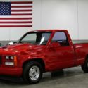 1989 GMC Sierra  180423 Miles Red  350cid V8 Automatic