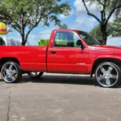 1989 GMC Sierra Pickup Red RWD Manual C1500