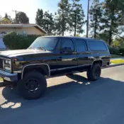 1989 GMC Suburban 2500 4dr 4X4 V8 Auto Lifted 454 crate engine