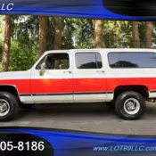 1989 GMC Suburban V1500 4dr 4X4 V8 Auto Barn DOORS New Tires NO RUST GMC K5