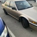 1989 Honda Accord Sedan Brown FWD Automatic LX