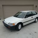 1989 Honda Civic DX 1.5L, 5SP, White Hatch Back, Never Seen Snow, Rain Twice!!