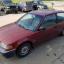 1989 Honda Civic DX 5-sp  All Original