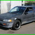 1989 Honda Civic Hatchback Manual 4 Cylinder NO RESERVE