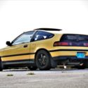 1989 honda crx si b20 vtec dohc Y49 barbados yellow GSR head & 5spd transmission