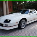 1989 IROC Z 5.7L V8 Automatic 1988 1987 Camaro T Tops White Gray 54k miles!