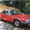 1989 Jaguar XJS Base Convertible 2-Door 5.3L Red