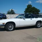 1989 JAGUAR XJS V12 CONVERTIBLE PARTS CAR SALVAGE TITLE WE SHIP ! CLEAN BODY !
