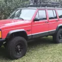 1989 Jeep Cherokee Laredo Red 4WD Automatic LAREDO