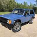 1989 Jeep Cherokee SUV Blue 4WD Automatic sport
