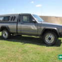 1989 JEEP COMANCHE 5 SPEED 4ltr INLINE 6CY 4WD PICK-UP TRUCK w/TOPPER ALL ORIG