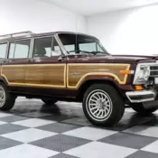 1989 Jeep Grand Wagoneer  85496 Miles Maroon Station Wagon 360 V8 727