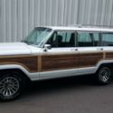 1989 Jeep Grand Wagoneer, fresh on frame restoration, new paint, new woodgrain.