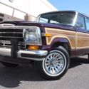 1989 Jeep Grand Wagoneer Limited 4X4  90,521 Miles Black Cherry Pearl Coat Wagon