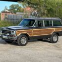 1989 Jeep Grand Wagoneer with fresh paint, rebuilt engine, and new wood trim