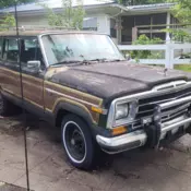 1989 Jeep Wagoneer Grey