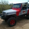 1989 Jeep Wrangler Jurassic Park Rock Crawler YJ