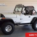 1989 Jeep Wrangler S LIFTED!!! HLL HPA 116315 Miles White  4 Automatic