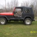 1989 Jeep Wrangler YJ 4x4 350 Chevrolet auto ALMOST NO RUST!!! V8