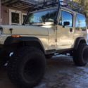 1989 jeep wrangler yj 4x4 lifted hardtop