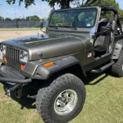 1989 Jeep Wrangler / Yj SUV Brown SAHARA