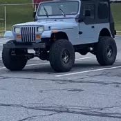 1989 Jeep Wrangler / Yj SUV Grey SAHARA